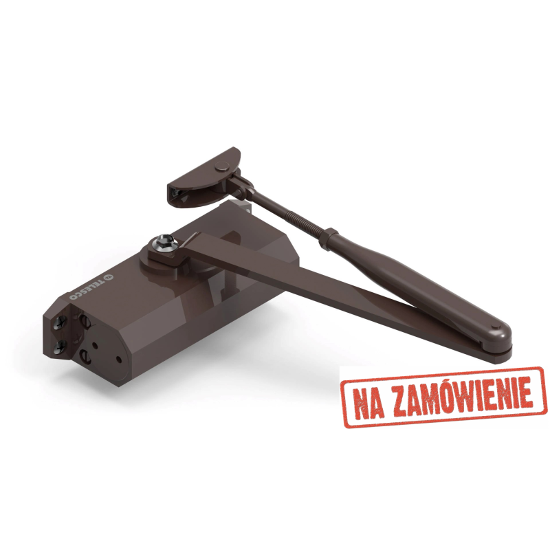 Samozamykacz Telesco DELTA T 1303T.PL EN2-3 z ramieniem z blokadą srebrny